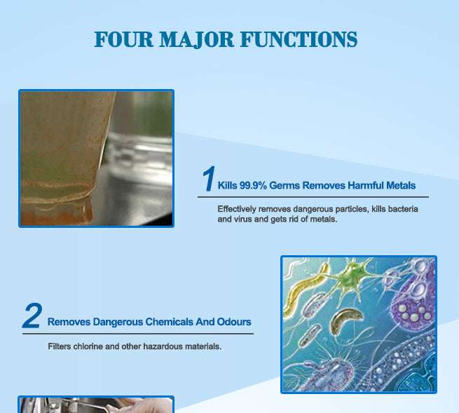 Aimex 16L Water Purifier + 3x 8-Stage Filters