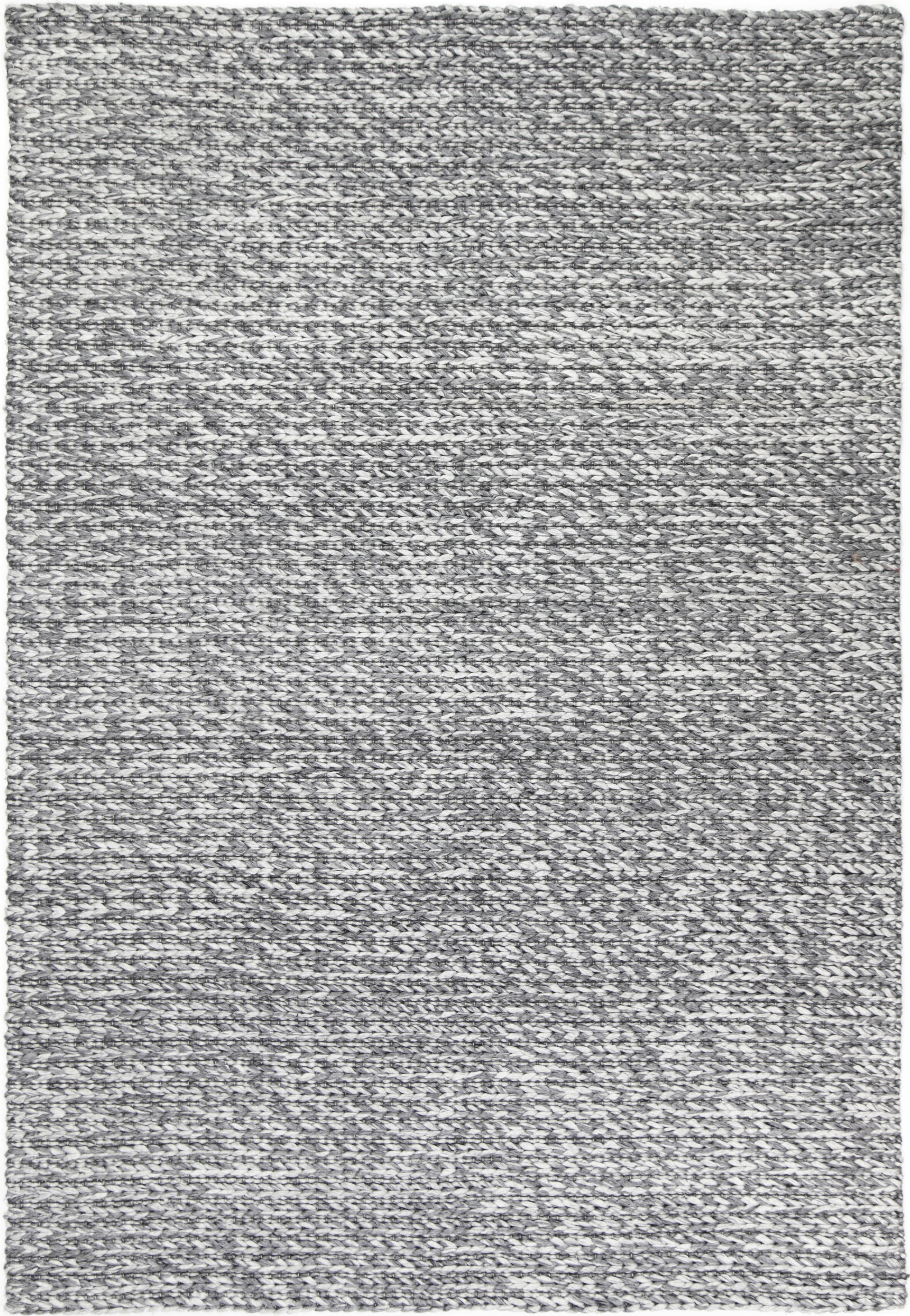 Harlow Cue Charcoal Wool Blend Rug 200x290
