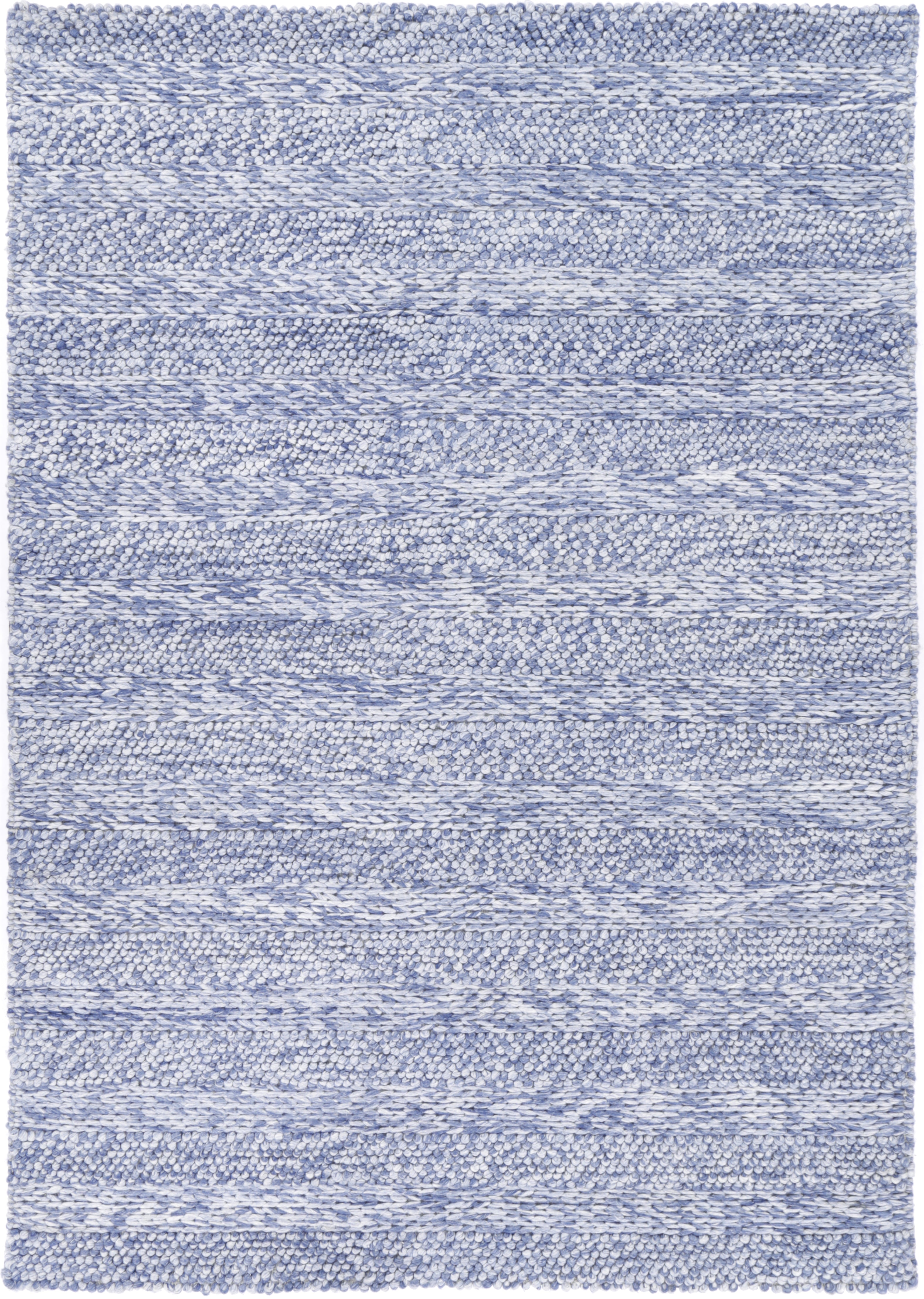 Harlow Ringlets Blue Wool Blend Rug 200x290