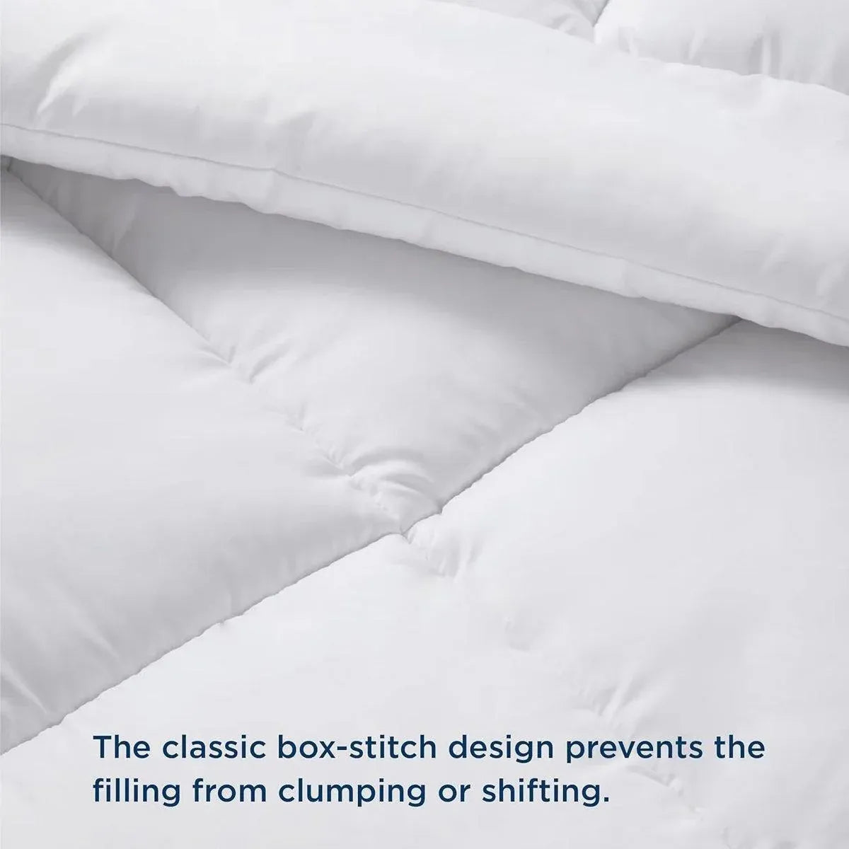 Luxury Hotel Quilt Core ??Soft Microfiber Down Alternative Comforter for All Seasons - 180x210cm-Cotton Bedworld