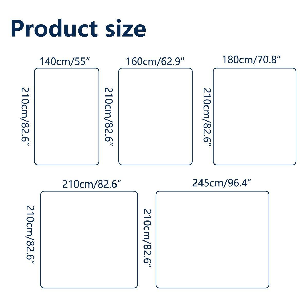 Luxury Hotel Quilt Core – Soft Microfiber Down Alternative Comforter for All Seasons - 180x210cm-Cotton