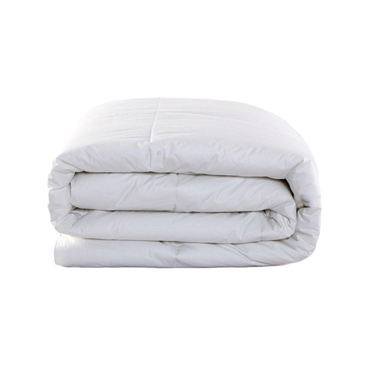 Luxury Hotel Quilt Core – Soft Microfiber Down Alternative Comforter for All Seasons - 180x210cm-Cotton