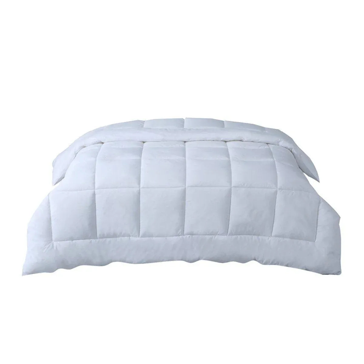 Luxury Hotel Quilt Core – Soft Microfiber Down Alternative Comforter for All Seasons - 210x210cm-Brushed Bedworld