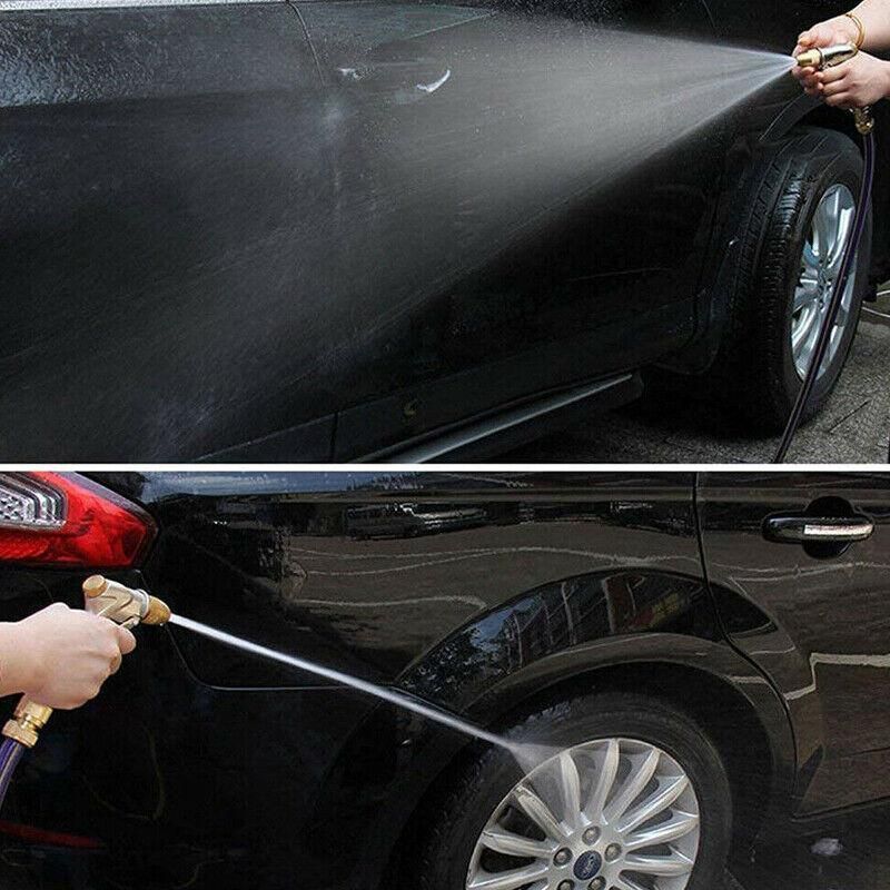 2Pcs High Pressure Water Spray Handle Nozzle Brass Garden Hose Pipe Lawn Car Wash Bedworld