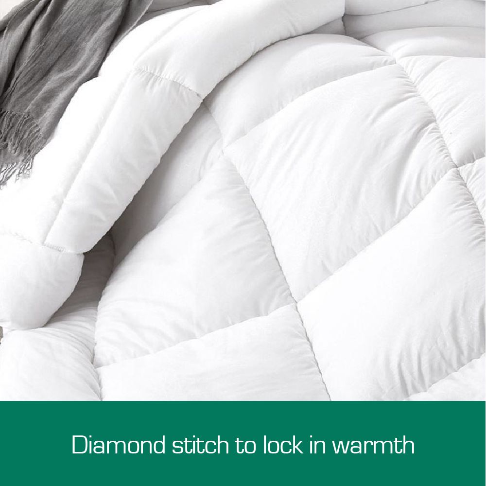 Woolcomfort Aus Made Merino Wool Quilt 500GSM 240x210cm King Size Bedworld
