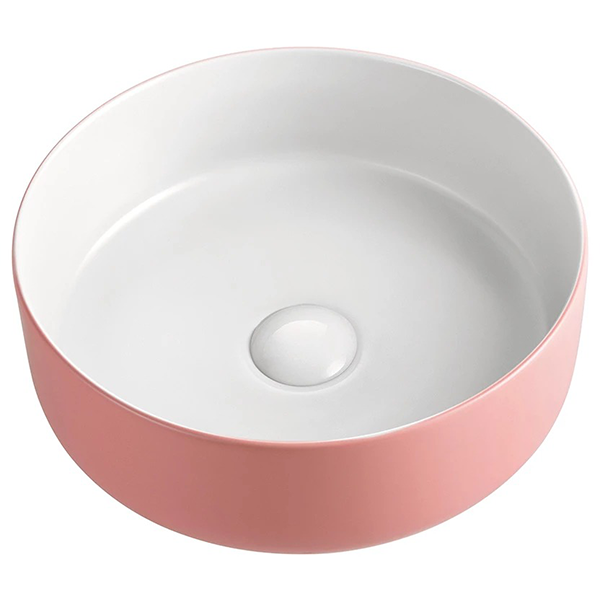 Round 360 mm Dia top counter basin porcelain sink