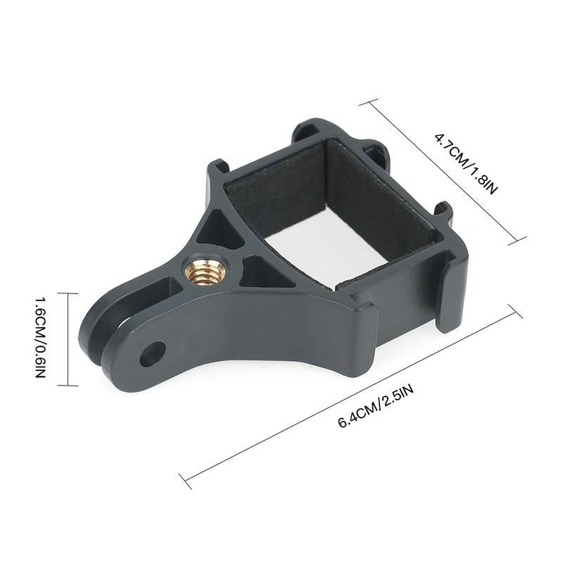Dji Pocket 2 Camera Expansion Adapter Holder for Fixed Connection - Black