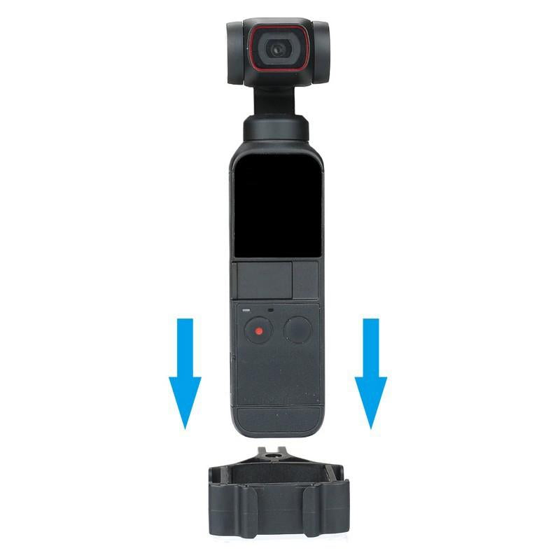 Dji Pocket 2 Camera Expansion Adapter Holder for Fixed Connection - Black