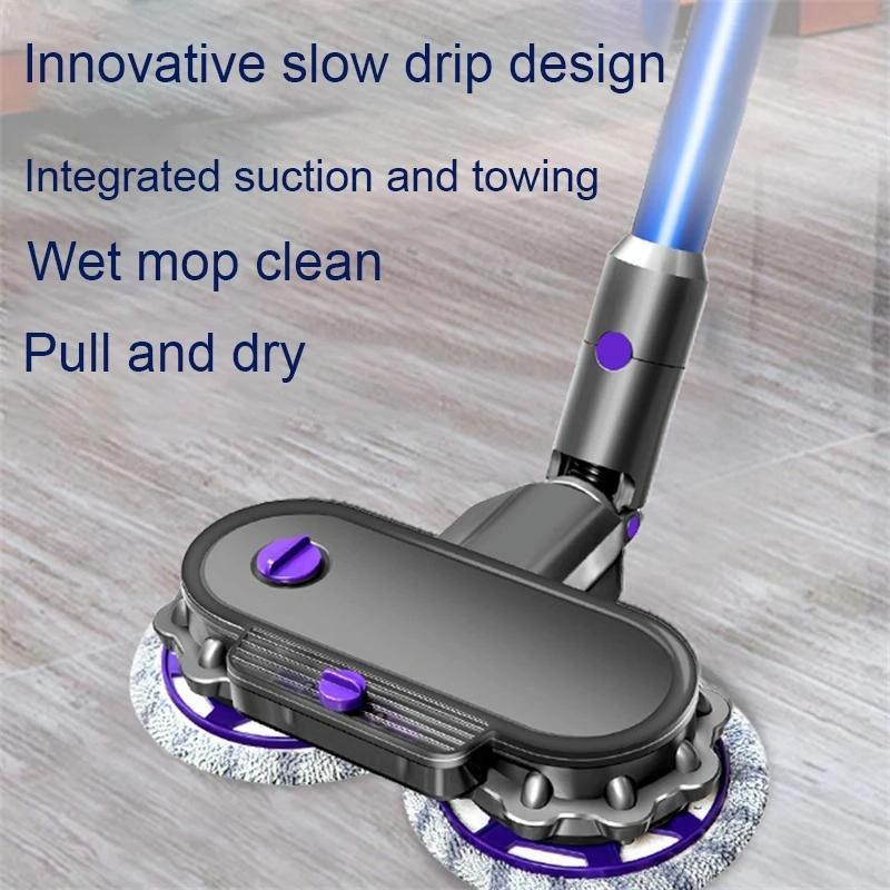 Electric Mop Cleaning Head with Water Tank for Dyson V6 Vacuum