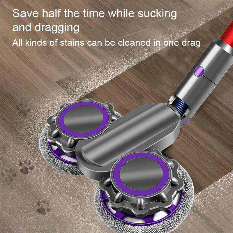 Electric Mop Cleaning Head with Water Tank for Dyson V6 Vacuum