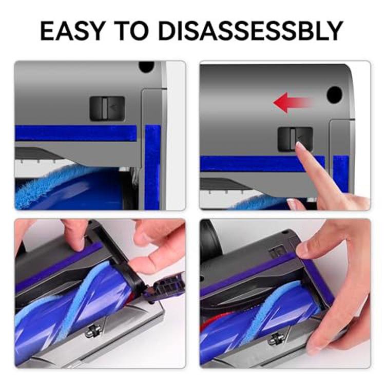 Universal Dust Display Brush Head For Vacuum Cleaners Direct Drive Full Range - For Dyson V7 V8 V10 V11 V12 V15
