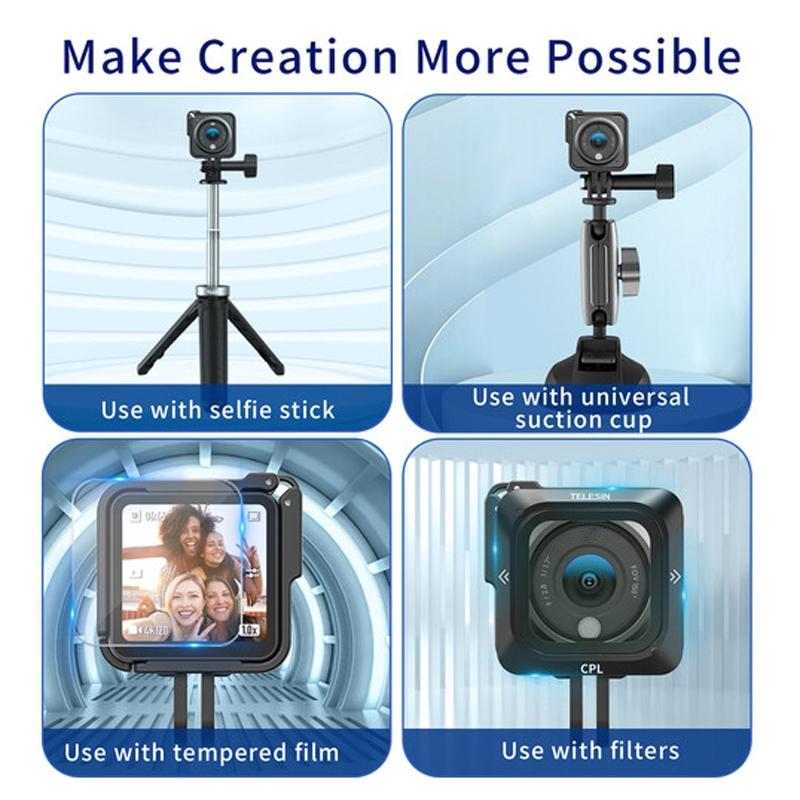 Action 2 Camera Frame Shockproof Rabbit Cage