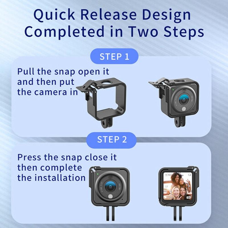 Action 2 Camera Frame Shockproof Rabbit Cage