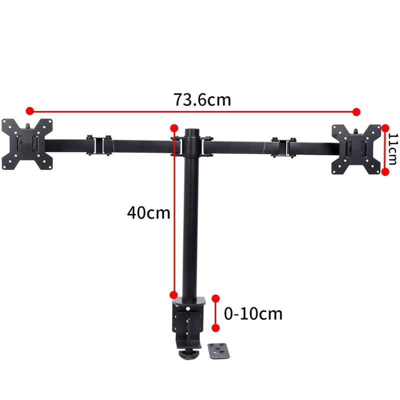 Double Screen Desktop Monitor Stand - Lifting Bracket
