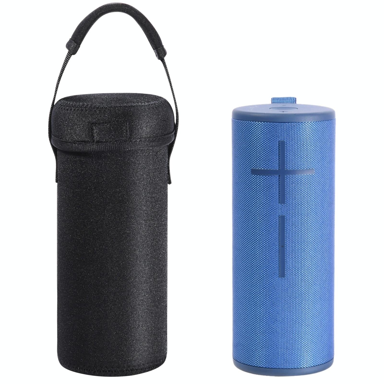 Portable Neoprene Speaker Bag for Ue Boom 3 with Velvet Lining