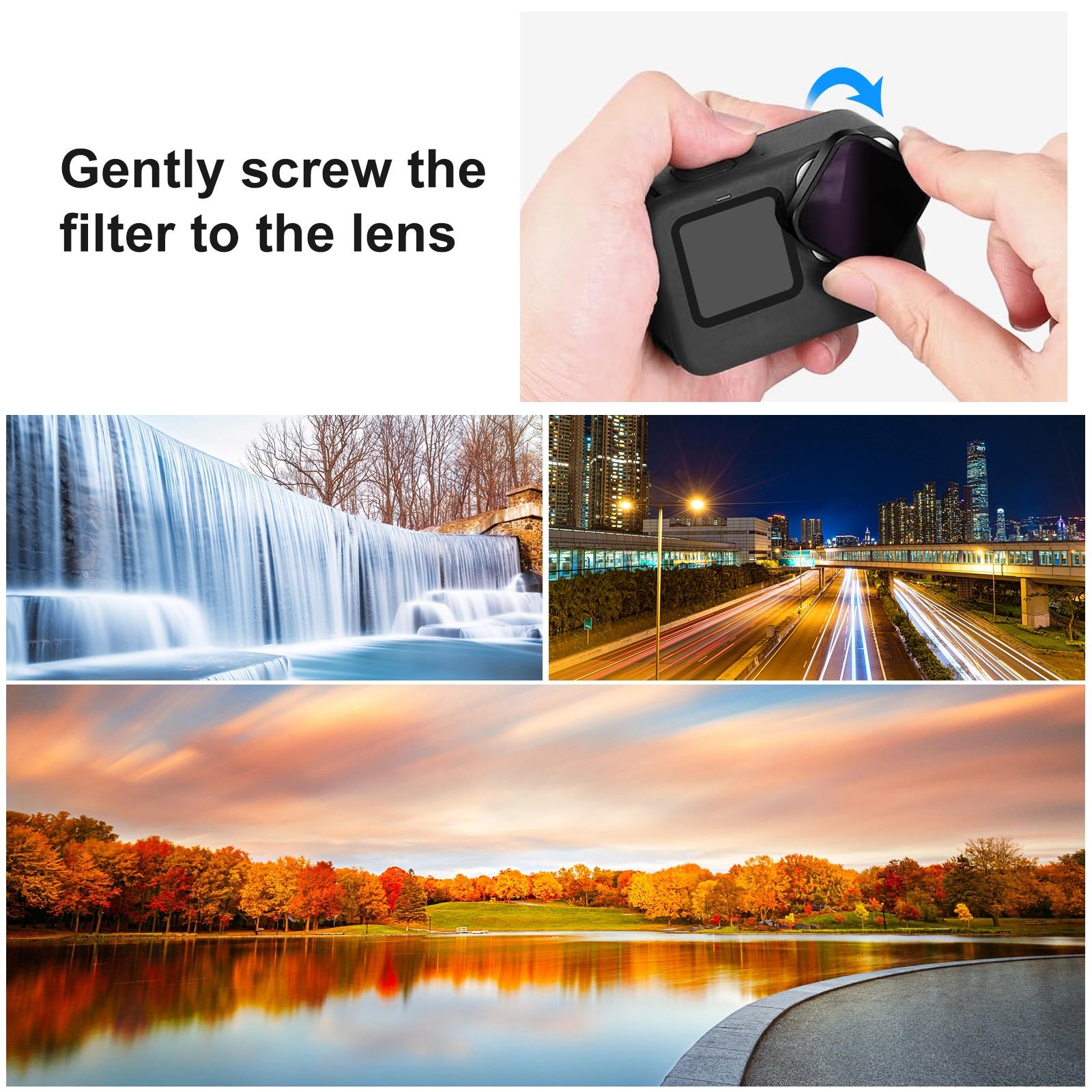 Gopro Hero Action Camera Lens Filter for Models 9-12