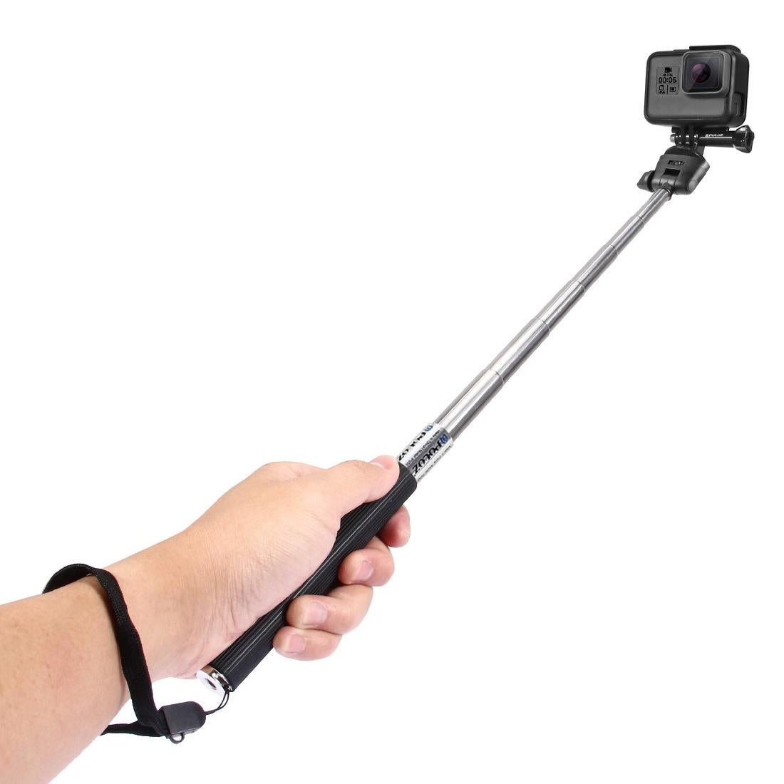 Extendable Selfie Monopod for Action Cameras - 22.5-80cm Length
