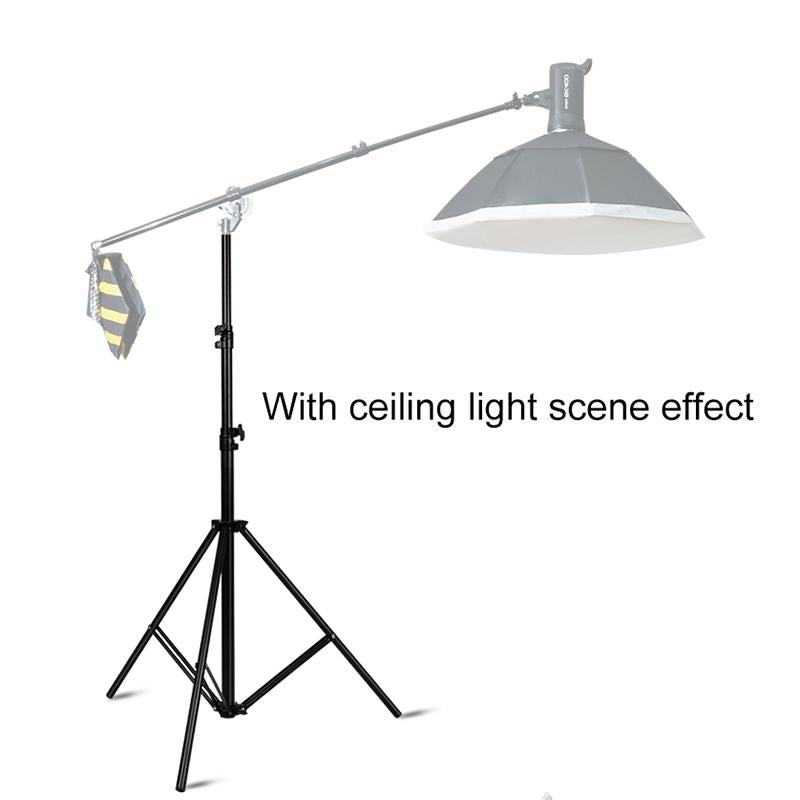 Professional Photography Lighting Stand With Spring Buffer For Studio Flash