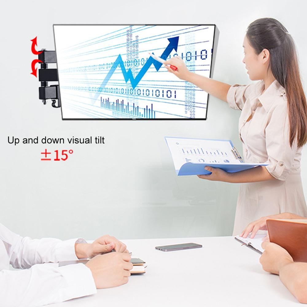 Universal Rotatable Retractable Monitor Wall Mount - 14-27 Inch