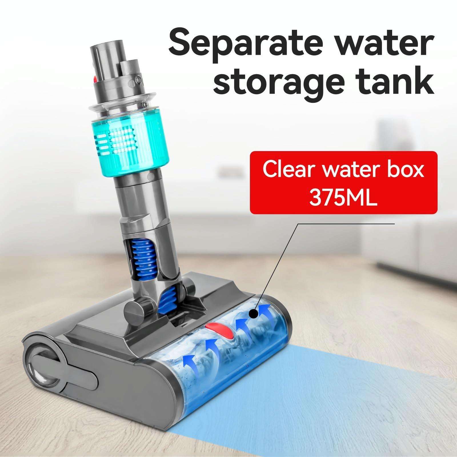 Versatile Wet / Dry Mopping Head for Dyson Vacuums