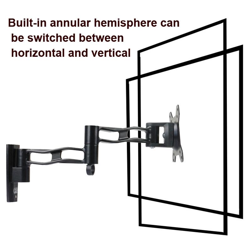 Telescopic Rotating Tv Wall Mount for Gibbon L33 Monitors
