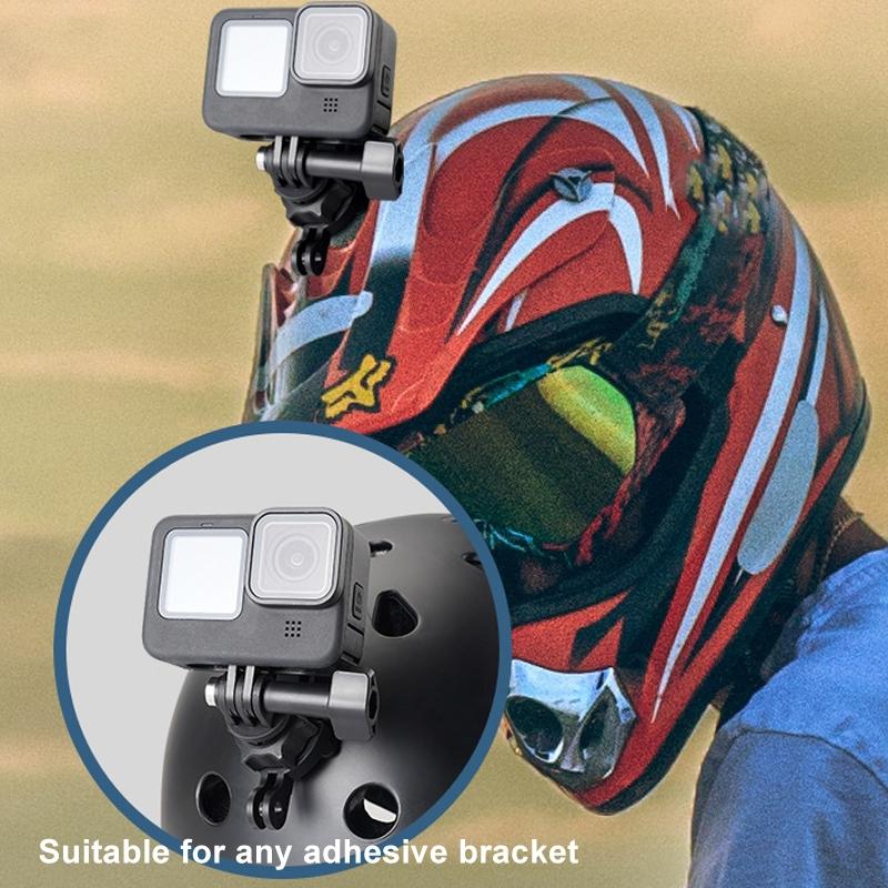 Double Head J Buckle Backpack Mount For Sports Cameras