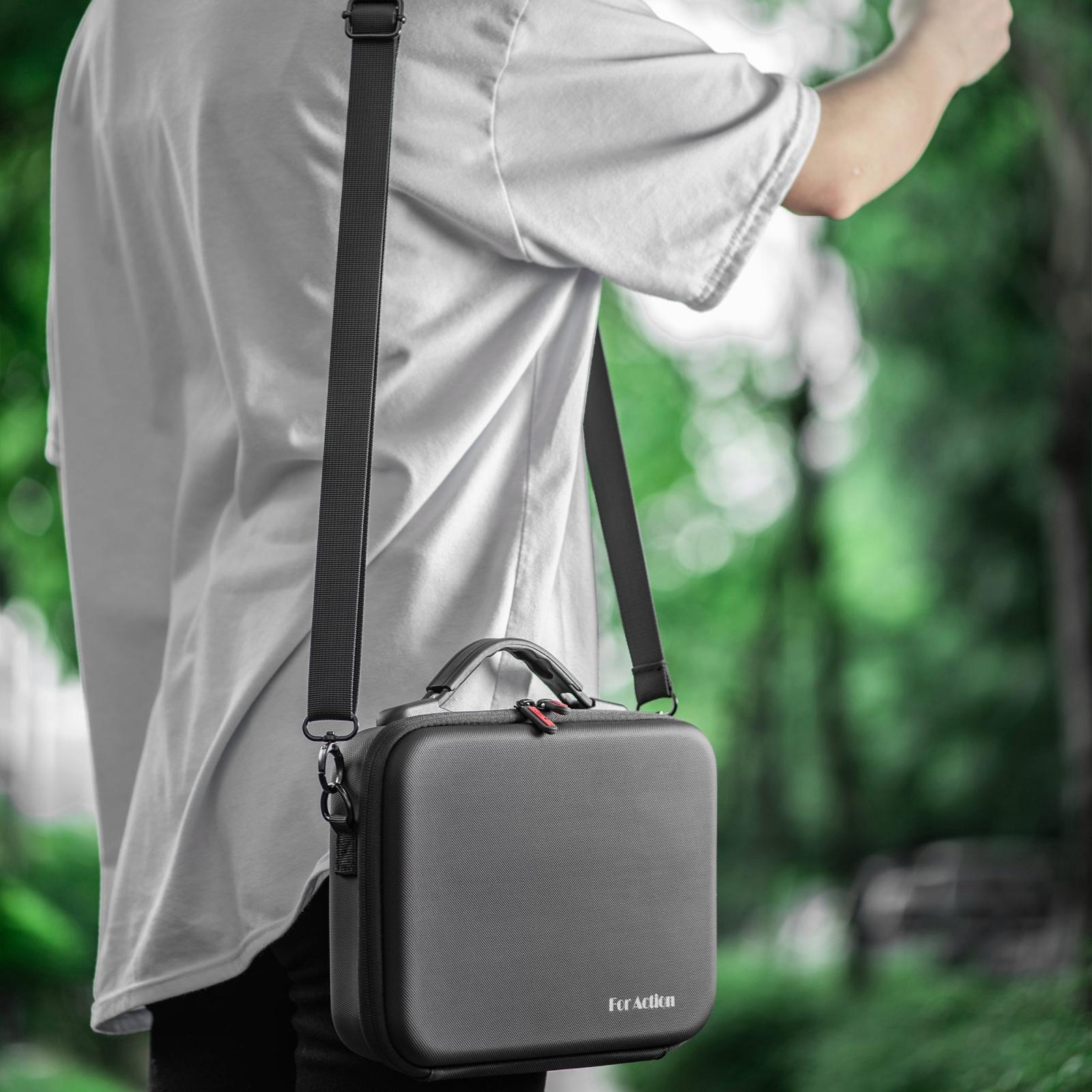 Full Kit Portable Storage Box for Dji Action - Pu Material - Standard Kit