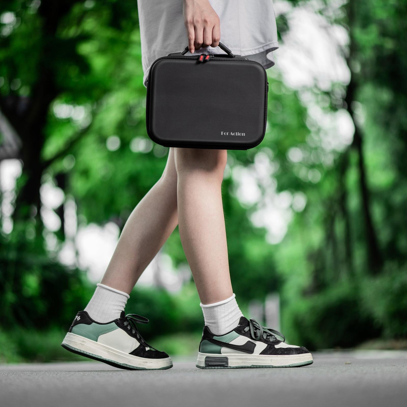 Full Kit Portable Storage Box for Dji Action - Pu Material - Standard Kit