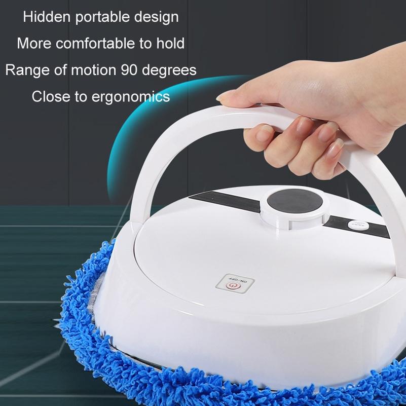 Smart All-in-one Robotic Sweeper and Mop - White