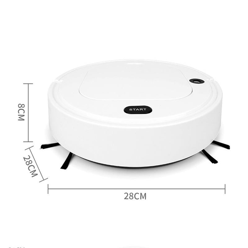 Smart Humidifying Sweeping Robot with Spray and Mop