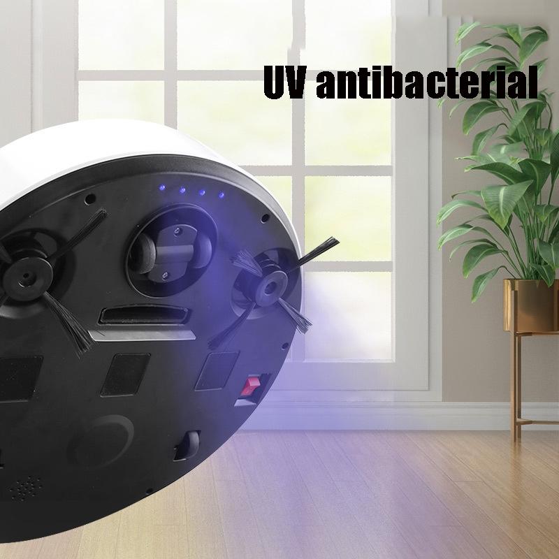 Smart Humidifying Sweeping Robot with Spray and Mop
