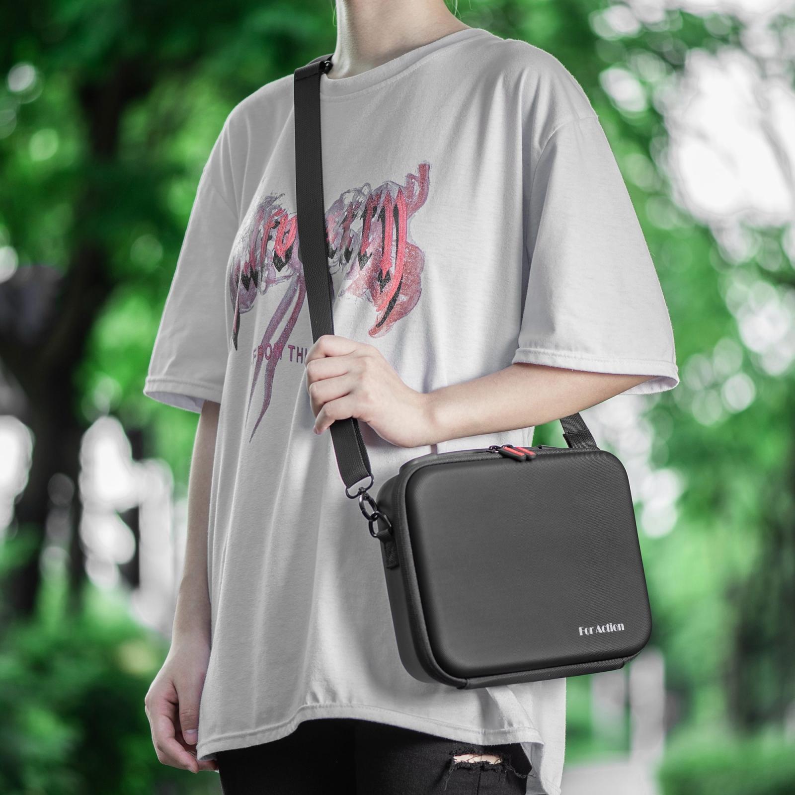 Full Kit Portable Storage Box for Dji Action - Pu Material - Full Kit