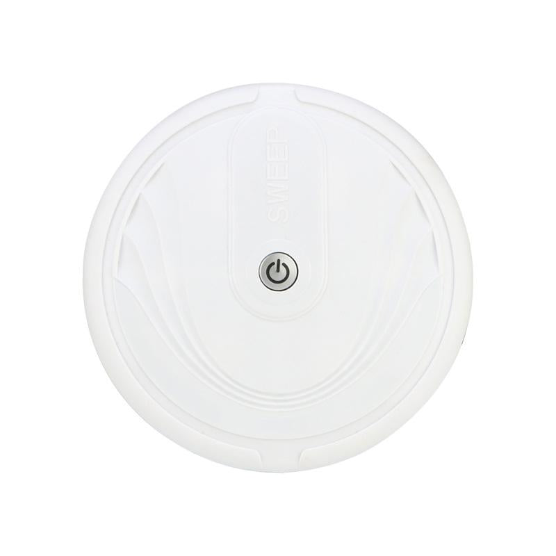 Efficient Household Hair Cleaner - Smart Sweeping Robot - Black