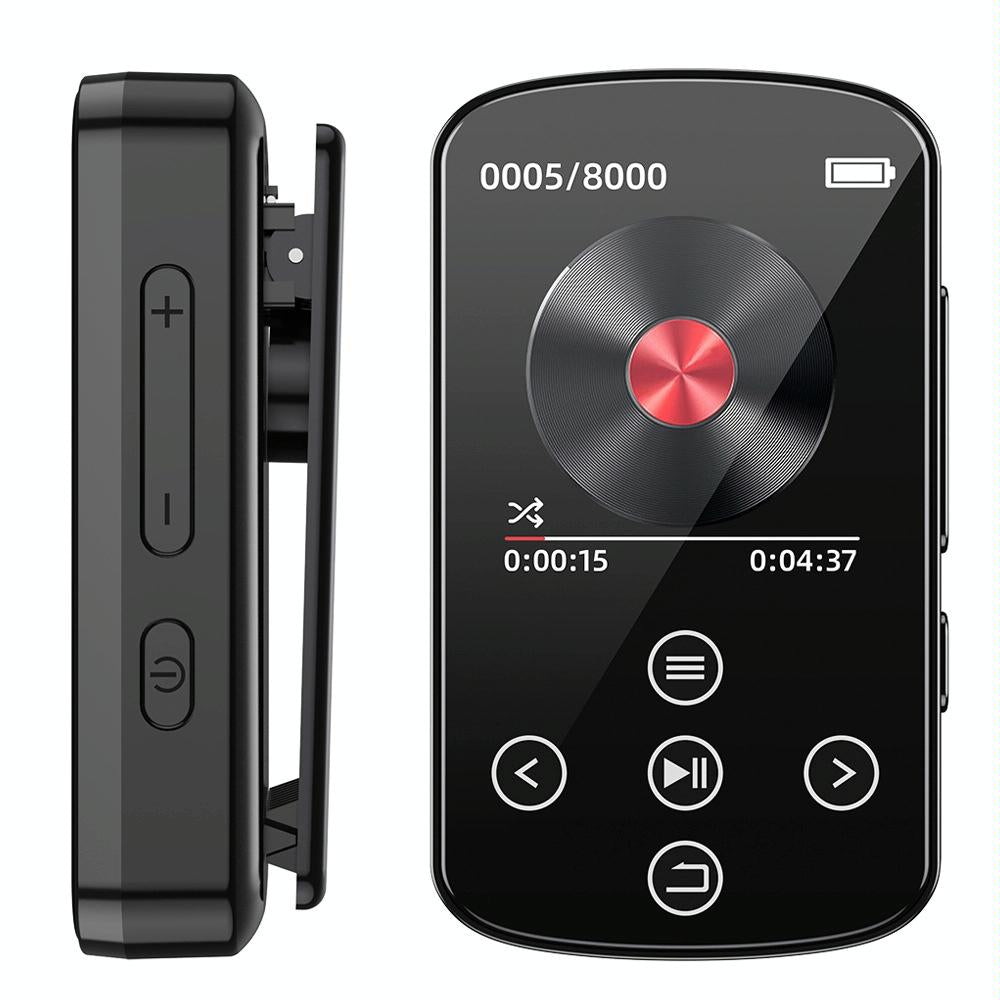 Touch Screen Mp3 Bluetooth Music Player 128Gb Memory Hifi Sports Clip - 32Gb