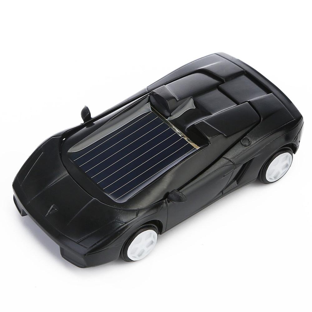 3-piece Solar Mini Car Racer Toy for Kids - Powered by the Sun - Red