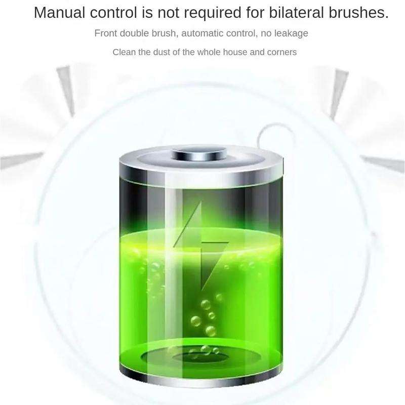 Smart Usb Charging Robot Vacuum Cleaner - Automatic Cleaning - Black