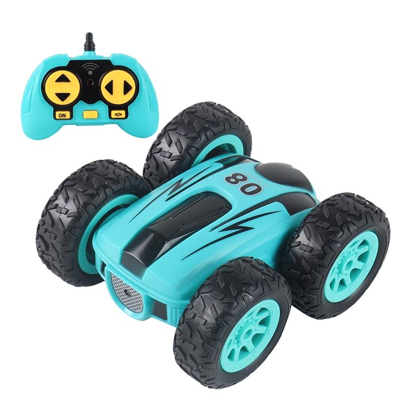 Double Sided 2.4g Mini Rc Car - High Speed Remote Control Toy - English Box 08 Yellow