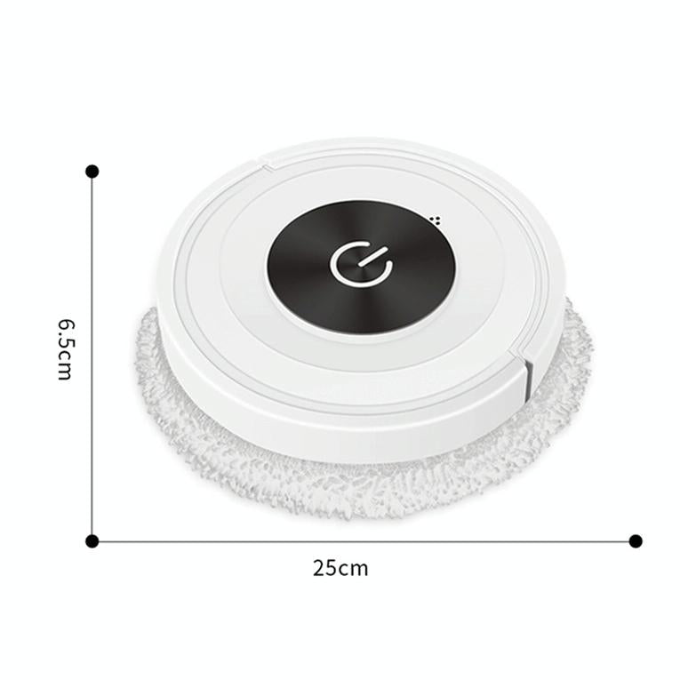 Smart Automatic Sweeping & Mopping Machine - Dry / Wet - Elegant White