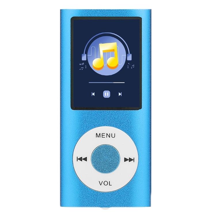1.8 Inch Metal Mp4 Player + 16G Tf Card + Earphone + Cable - Green - With Earphone+Cable