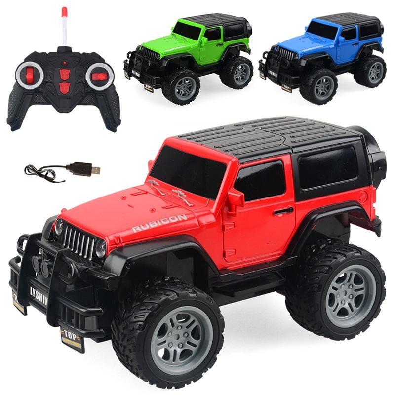 Remote Control Electric Car with Usb Charging for Kids - Red Buggy