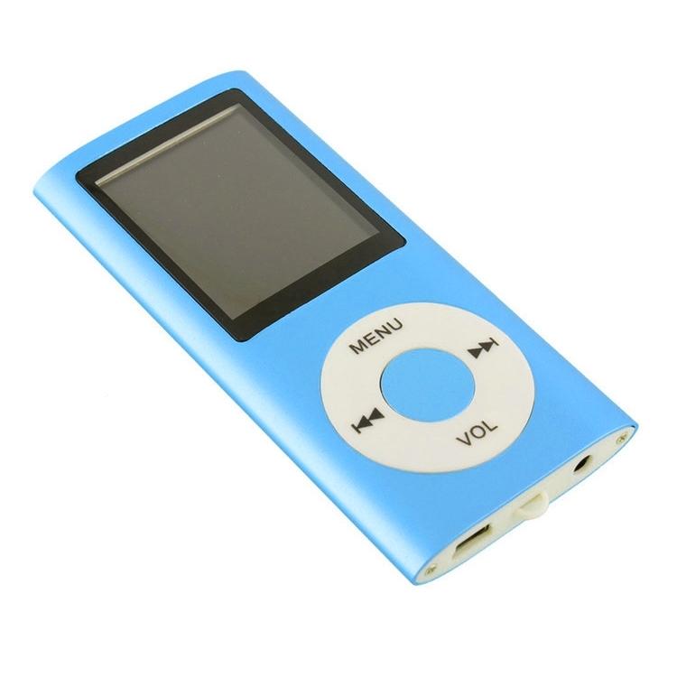1.8 Inch Metal Mp4 Player + 16G Tf Card + Earphone + Cable - Red - With 16G Tf Card+Earphone+Cable