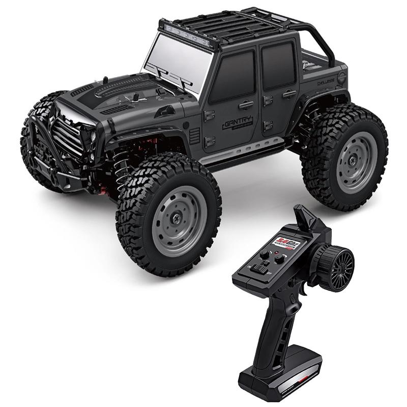 16 Electric 4wd Off-road Rc Car Toy Dark Gray - Main Image