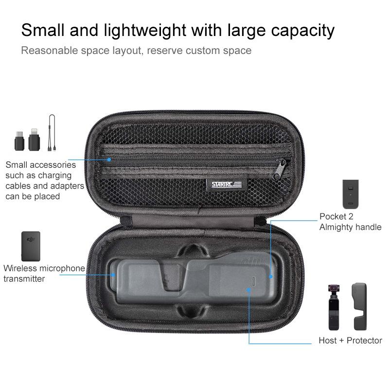 Compact Dacron Case for Dji Pocket / Pocket 2