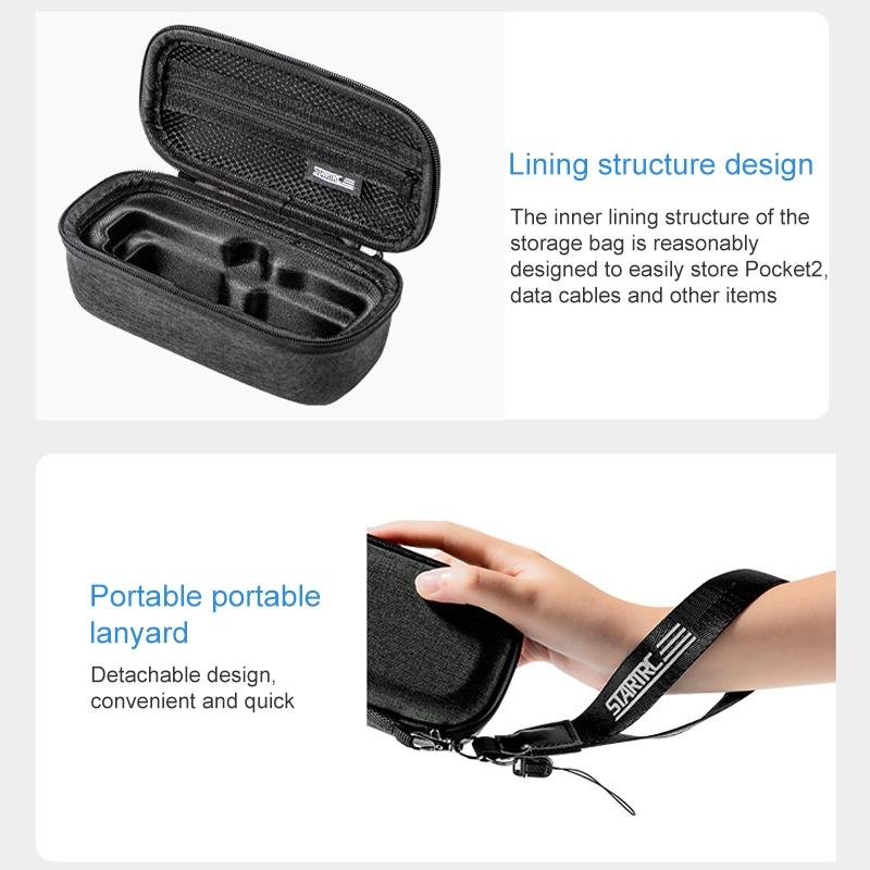 Compact Dacron Case for Dji Pocket / Pocket 2