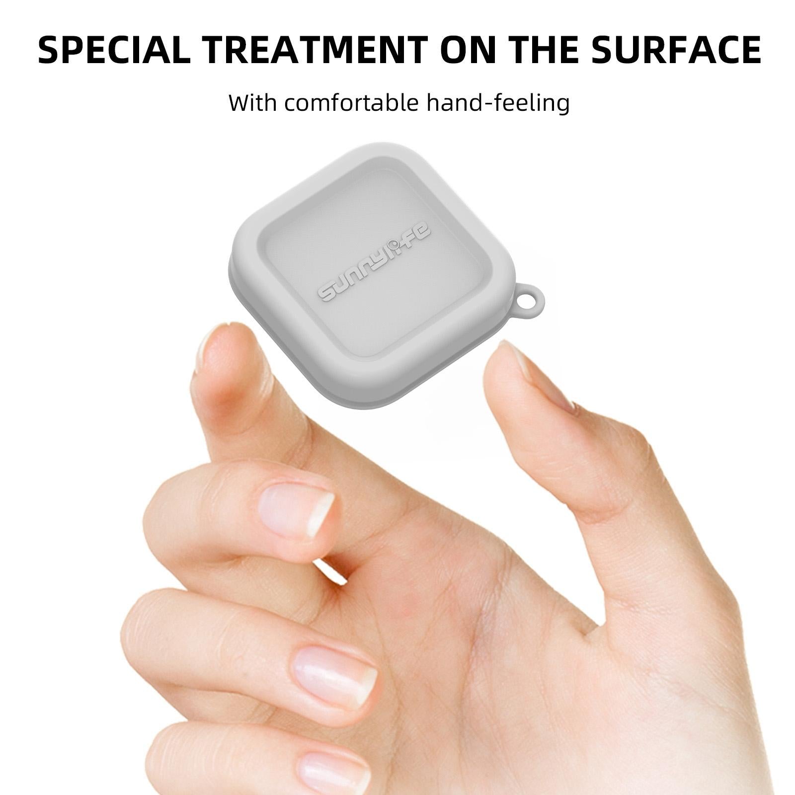 Silicone Lens Cap Protector for Insta360 Ace / Ace Pro - Grey