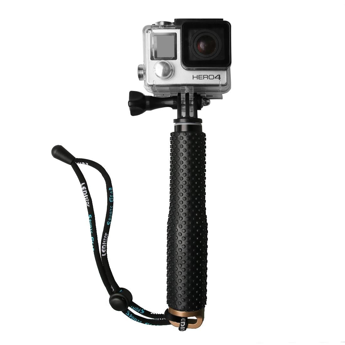 Extendable Monopod for Action Cameras - 49cm - Blue