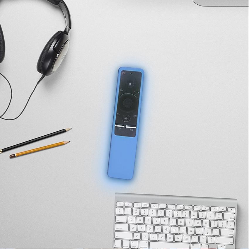 Silicone Non-slip Remote Control Cover for Samsung Smart Tv - Blue