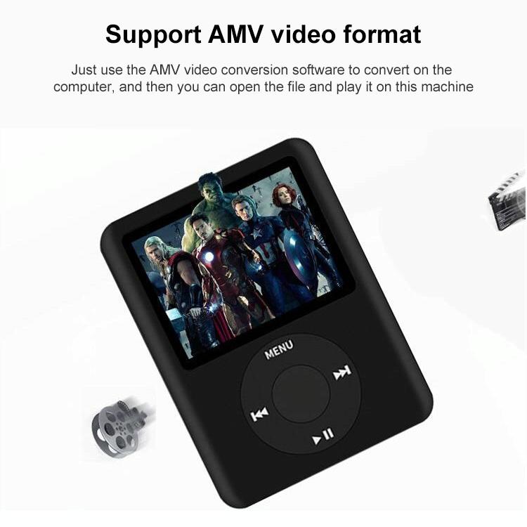 1.8 Inch Tft Mp4 Player W / Tf Slot Recorder Fm E Book & Calendar - Baby Blue