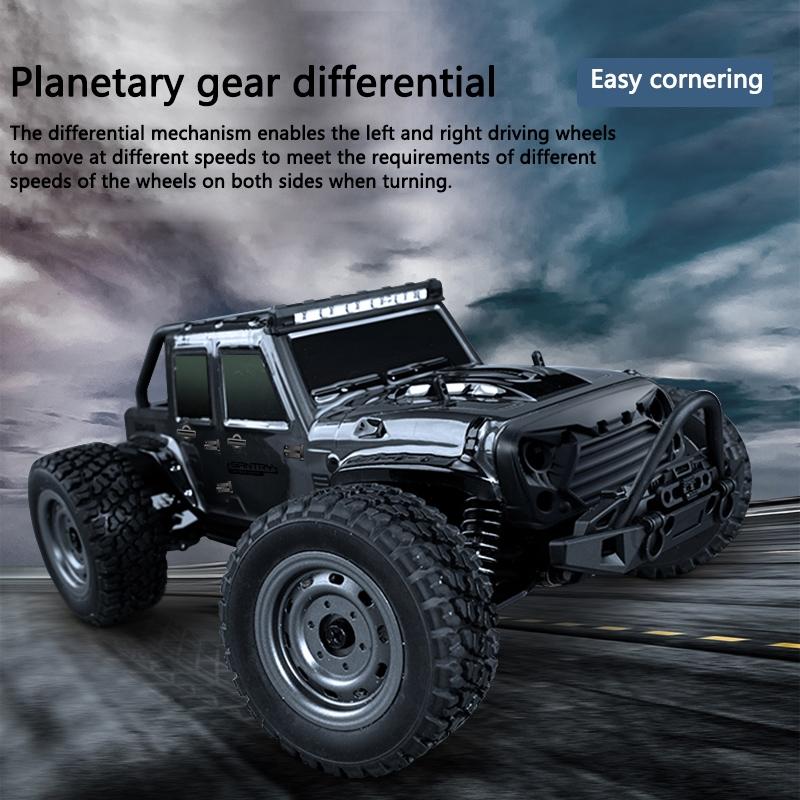 1 16 2.4g Electric 4wd Off-road Rc Car Toy - White