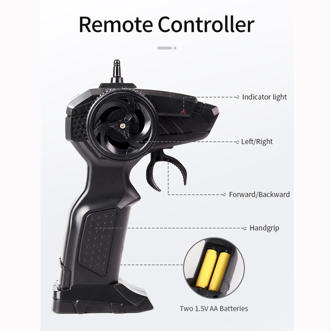 2.4ghz 4ch Remote Control Dongfeng 7 Six-wheeled Armor Truck Toy - Yellow